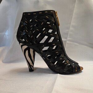Tom Ford Black Cage with Zebra Heels